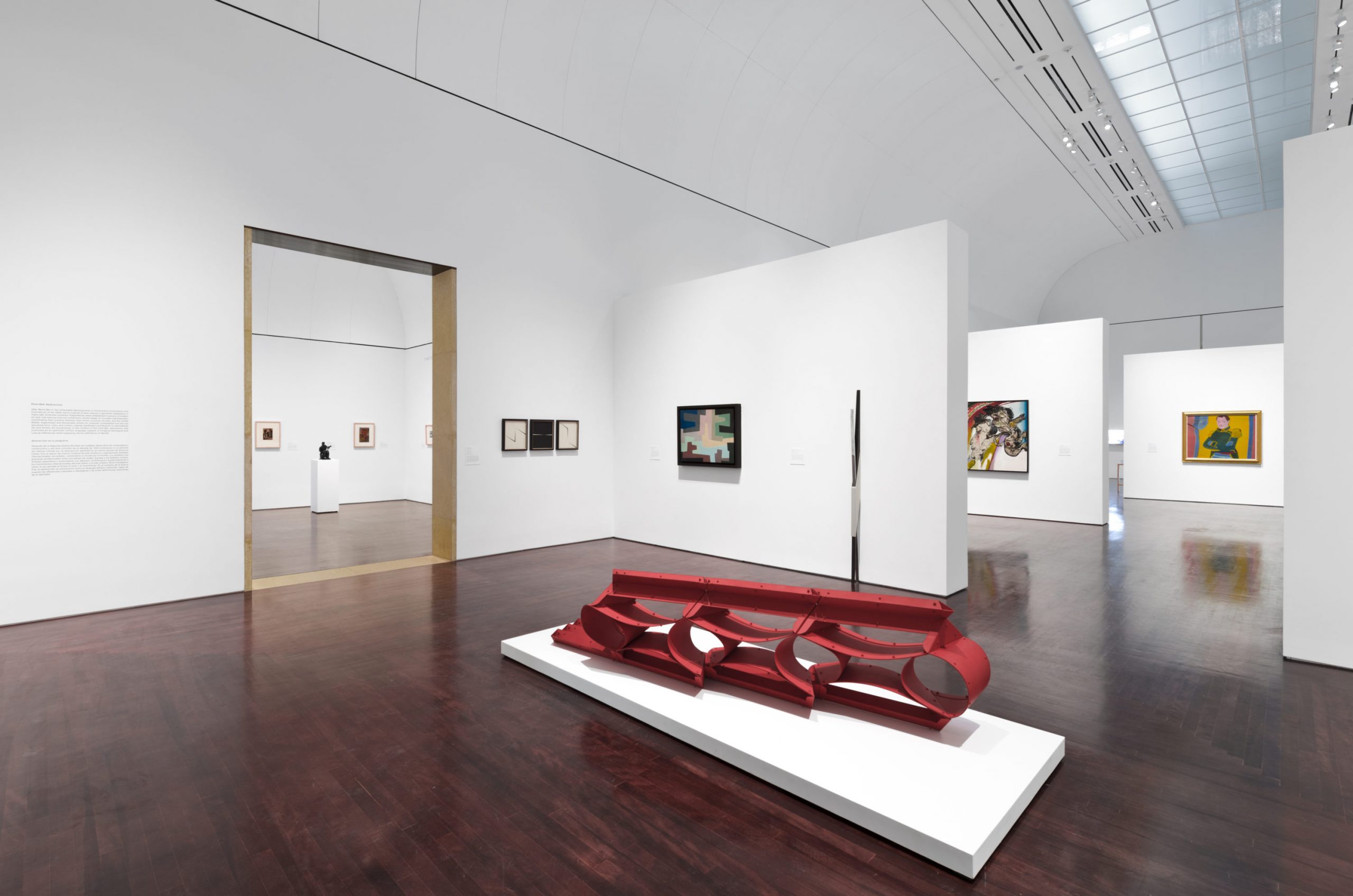 view of latin american gallery prominently featuring edgar negret's 