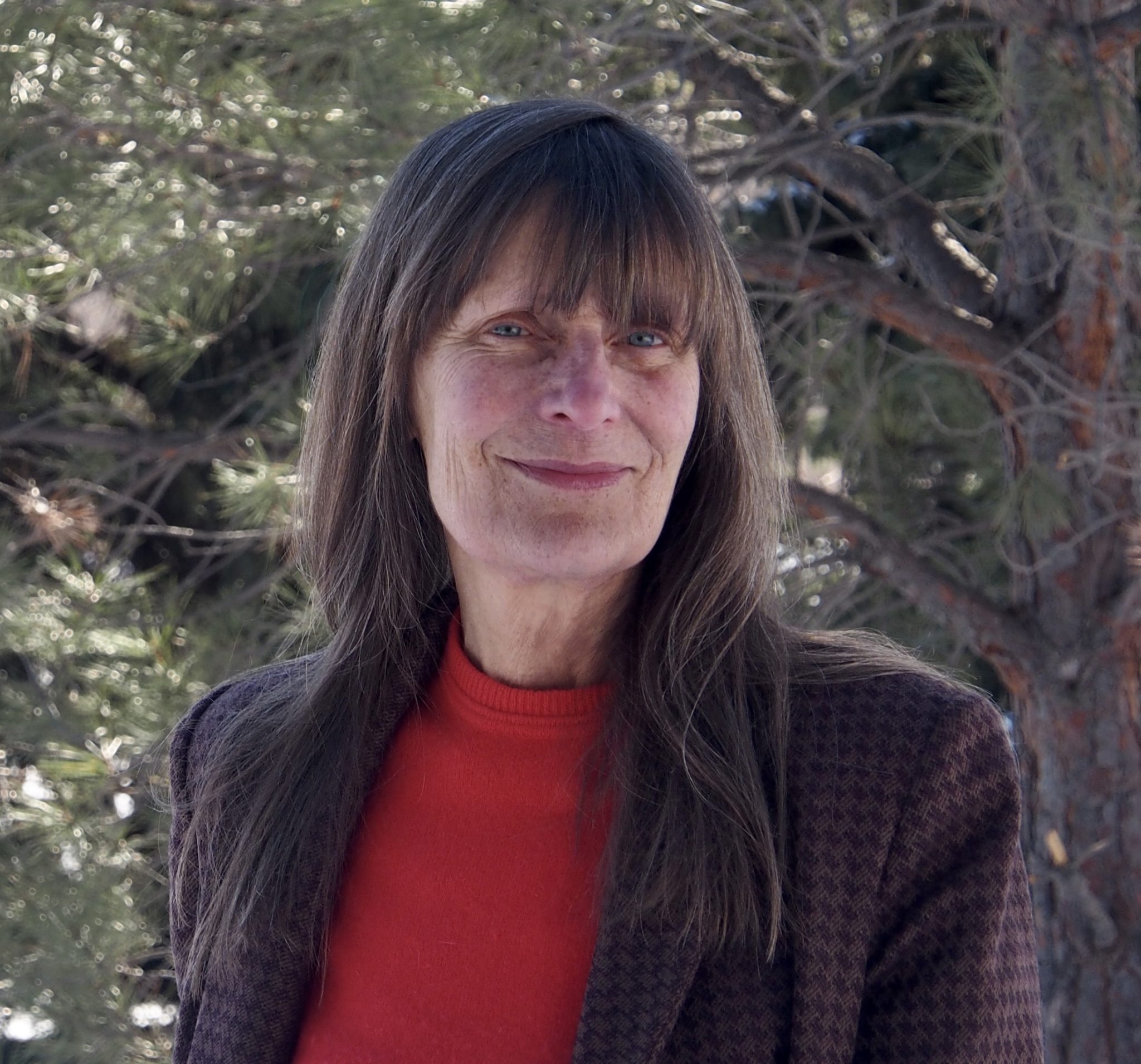 Profile shot of artist Sandra Sawatzky