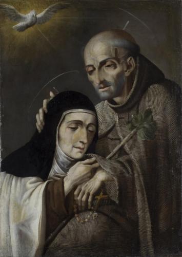 Melchor-Perez-Holguin-Saint-Peter-of-Alcantara-and-Saint-Teresa